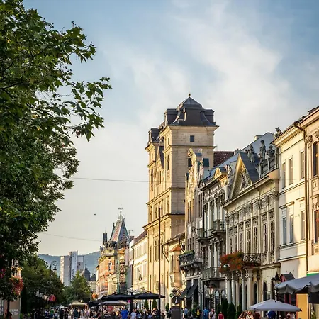 Апартаменти Attic Apartment, Center Of With Private Parking